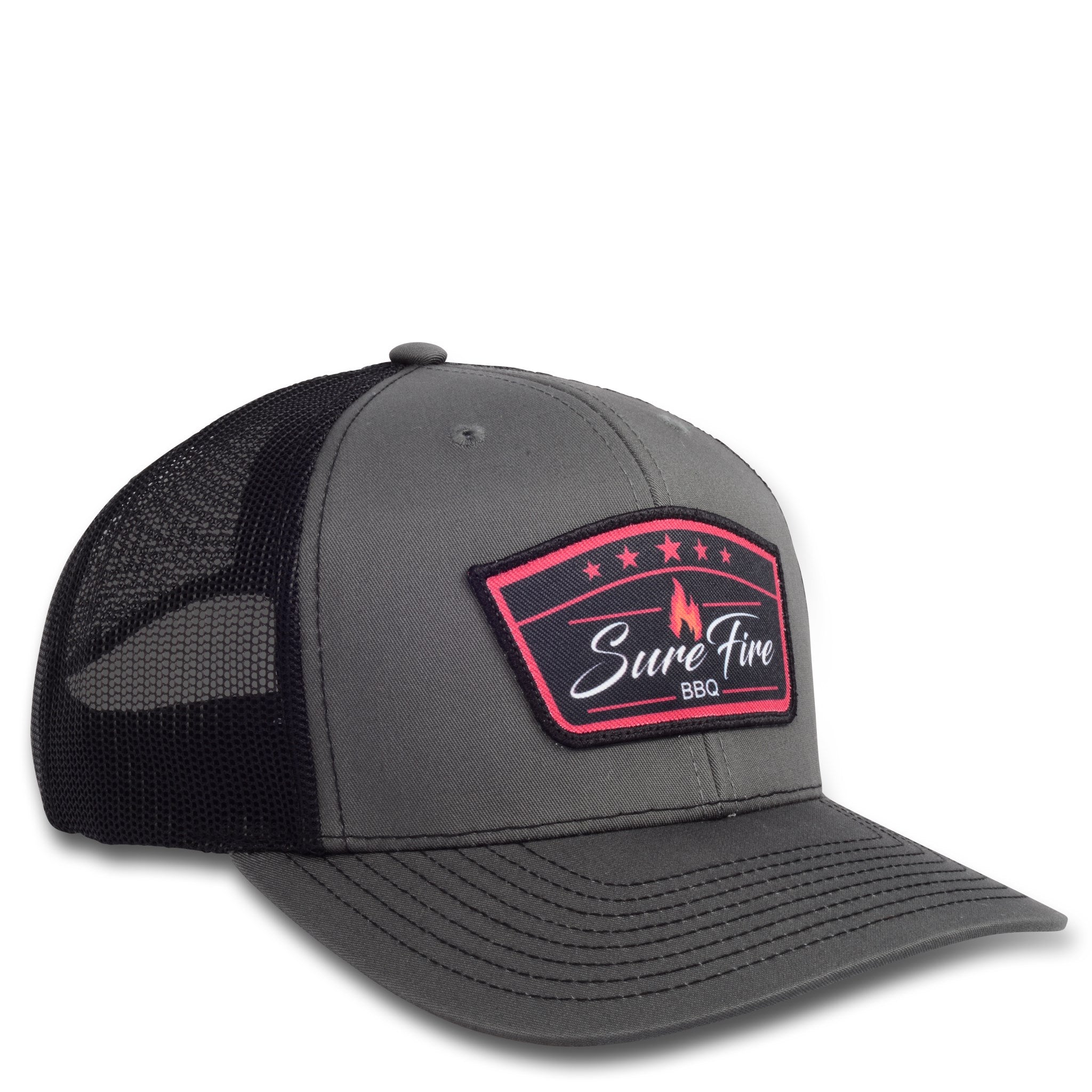 Sure Fire BBQ Stars and Script Patch Hat