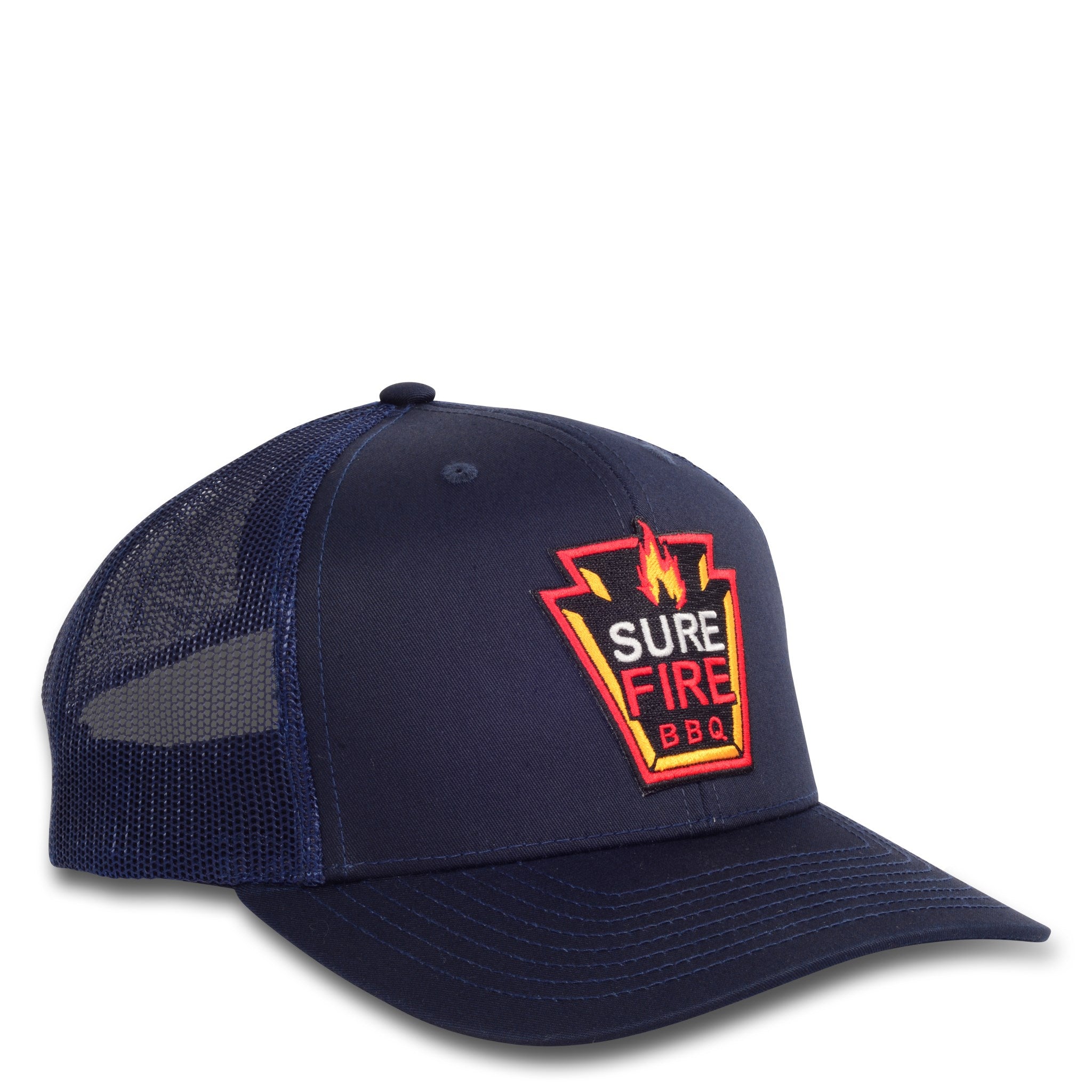 Sure Fire BBQ Keystone Patch Hat